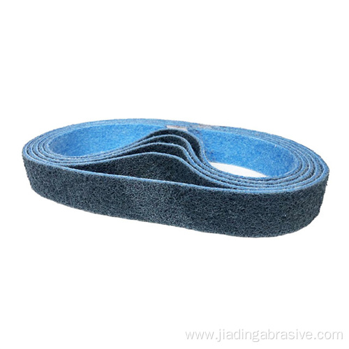 nylon abrasive nonwoven sanding belt for metal